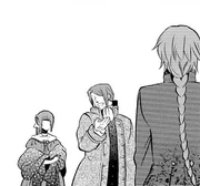 Arthur presumably introducing his sister to Jack.