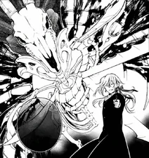 Vincent using Demios during his battle with Gilbert.