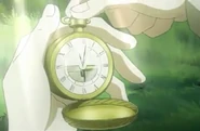 Oz turn on the melody of the pocket watch...