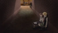 Philippe telling Oz about his family.