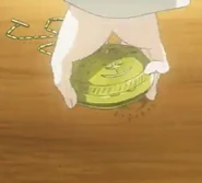 Oz grabs the pocket watch in first ending theme