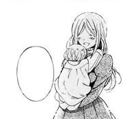 Sara and her son greet Oscar as disembodied souls