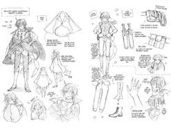 A reference sheet for Vanitas from The Case Study of Vanitas. Its contents explain that which is in the 'appearance' section of this wiki page.