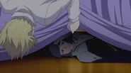 An unknown Pandora's member under Oz's bed in episode 23