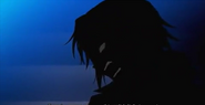 Oswald's face silhouette in Lottie's memory during Tragedy of Sablier