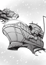 The Chasseurs' transports