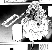 Marie draws her hacksaw