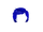 Blue Dancer Hair
