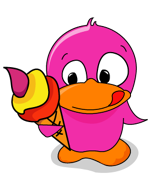 The pink bolly's favorite pastime is eating.