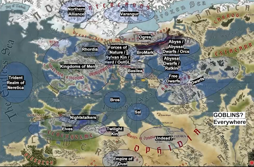 Faction map