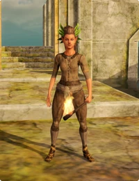 a female Halfling avatar
