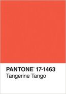 Tangerine Tango Calendar