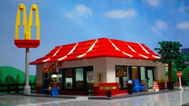 Lego city mcdonalds sale