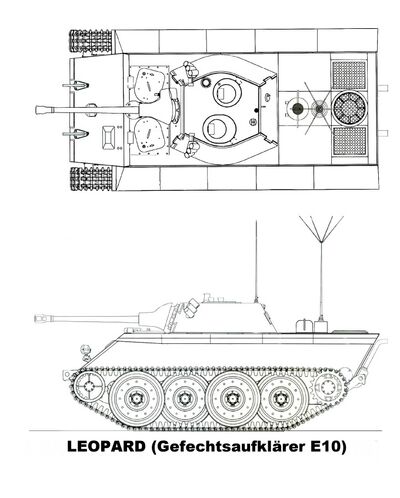 -fake- Gefechtsaufklärer E-10 Leopard