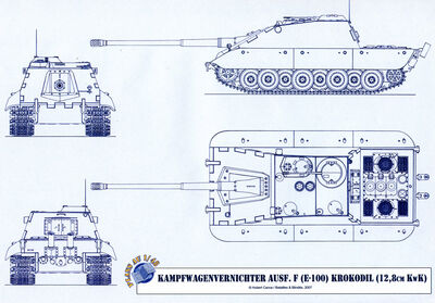 -fake- Jagdpanzer E-100 Krokodil 15cm