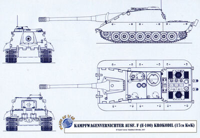 -fake- Jagdpanzer E-100 Krokodil 17cm