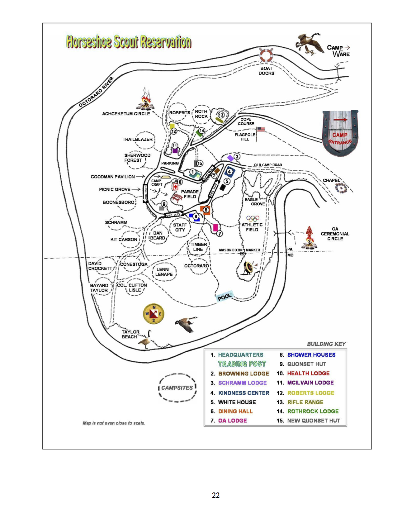 Camp Lonehollow - WOW! Check out this awesome map of camp