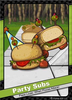 Kongregate Coins, Papa Louie:When Food Attacks Wiki