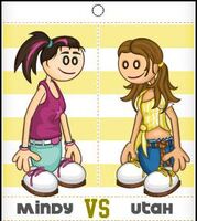 Round 1 Match 1 Pineapple Division Girls: Mindy VS Utah