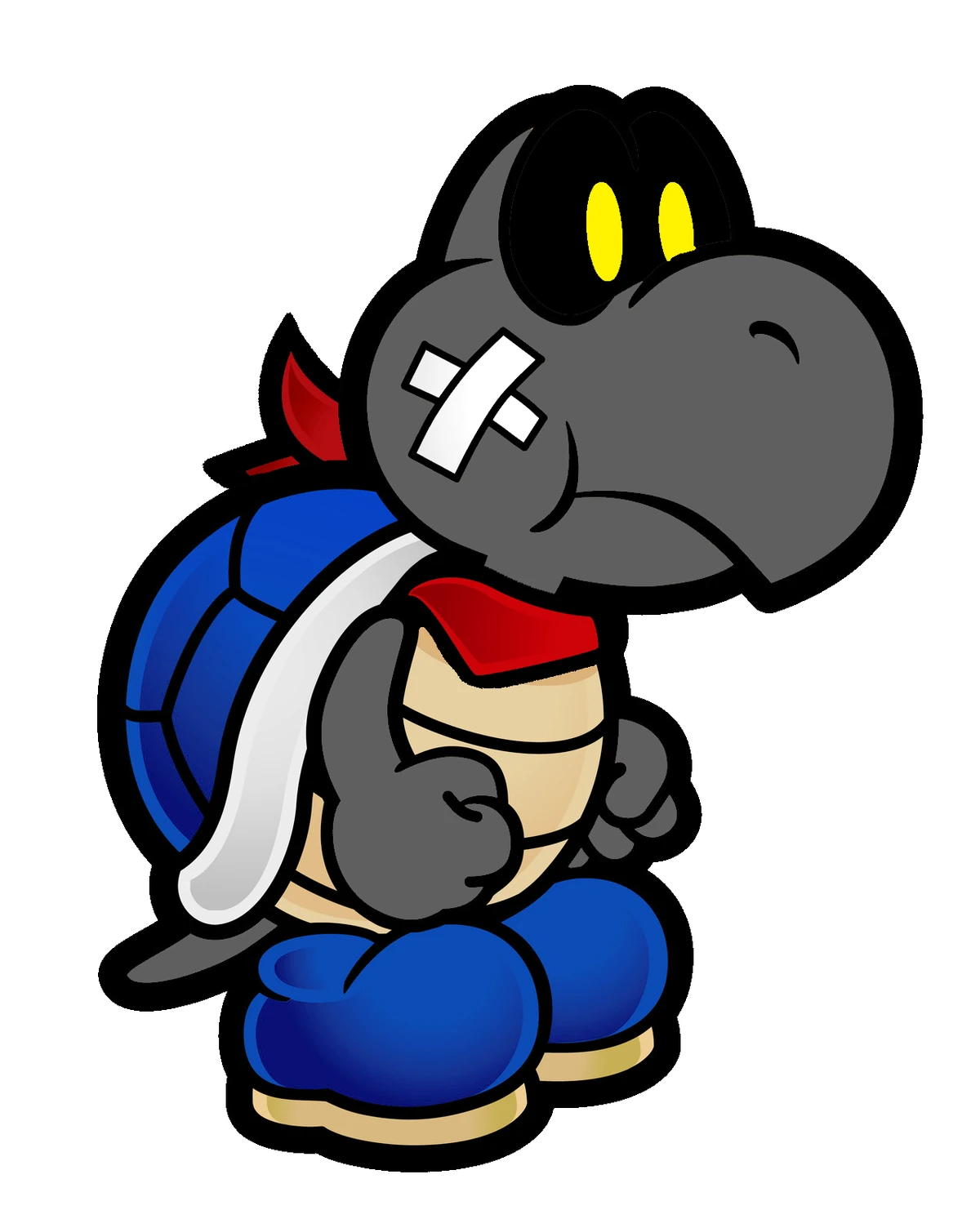 Dry Kooper Paper Mario Partners Wiki Fandom