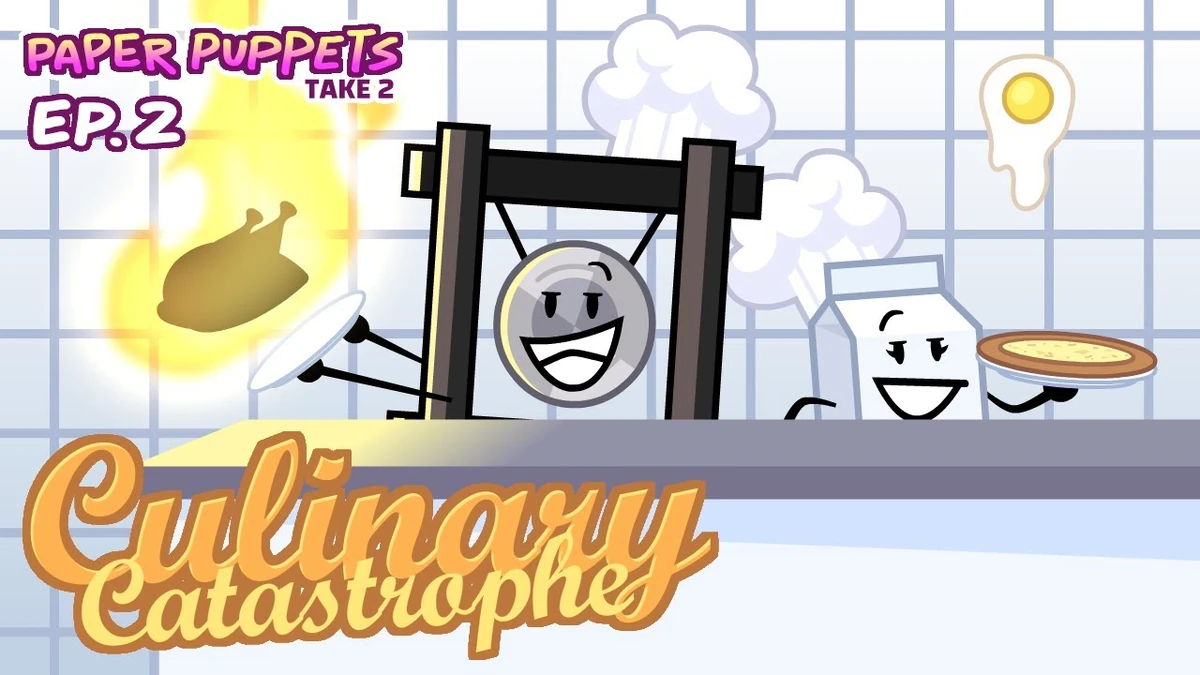 Loaf paper puppets take 2. Paper puppets take 2 characters. Loaf paper puppets take 2. Heels break when puppet takes. Object show characters.