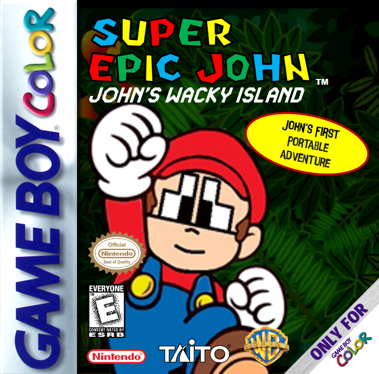 Super Epic John (John's Wacky Island) | Paper Shin a.k.a