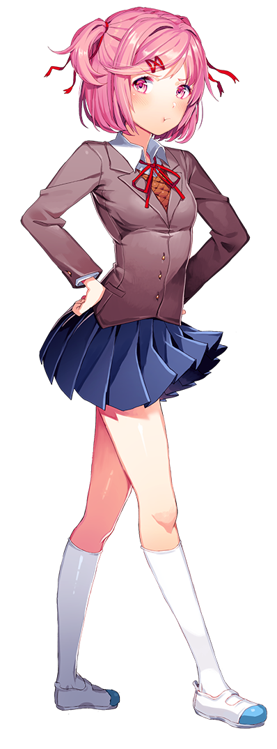 Natsuki (DDLC) | Paper Shin a.k.a Keroro Gunsou Wiki | Fandom