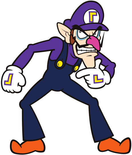 paper mario waluigi