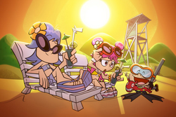 Yumi (Hi Hi Puffy Ami Yumi) | Paper Shin a.k.a Keroro Gunsou Yumi (Hi Hi Puffy Ami Yumi) | Paper Shin a.k.a Keroro Gunsou