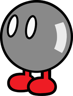 Cannon Bob-omb | Paper Shin a.k.a Keroro Gunsou Wiki | Fandom