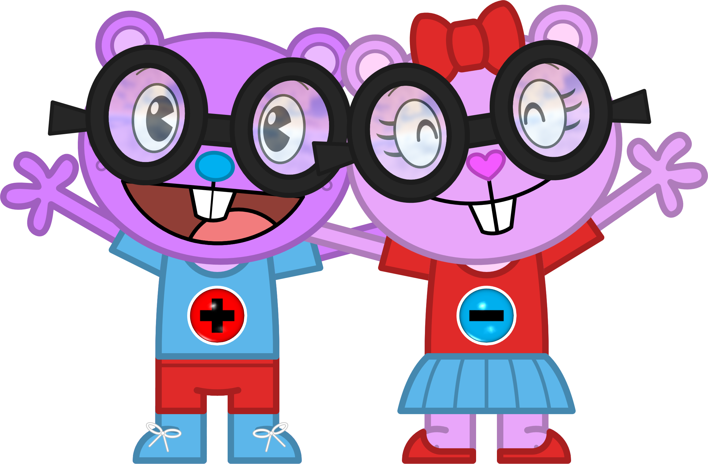 Proto & Electra | Paper Shin a.k.a Keroro Gunsou Wiki | Fandom