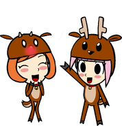 Reindeer Kat & Ana
