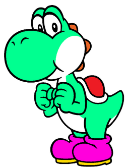 yoshi Nintendo Super Mario Bros Yoshi (2007) Popco 2 1/2