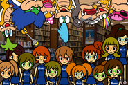 Koopalings vs School Library Pep Squad