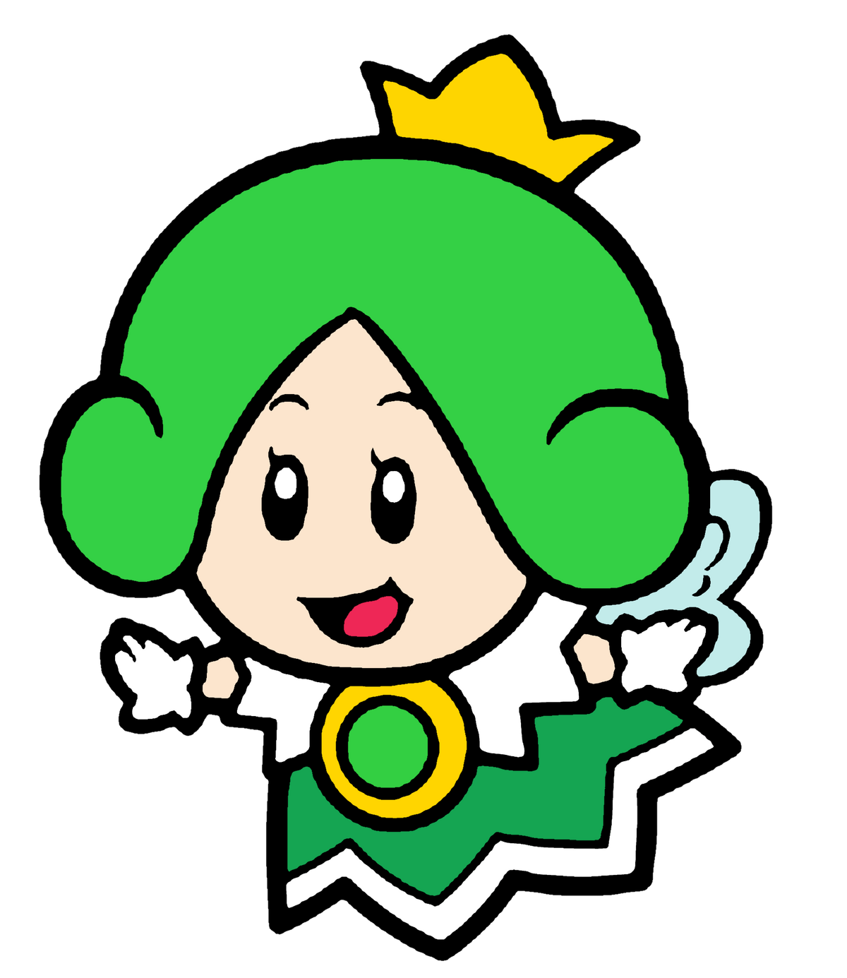 Green Sprixie Princess | Paper Shin a.k.a Keroro Gunsou Wiki | Fandom