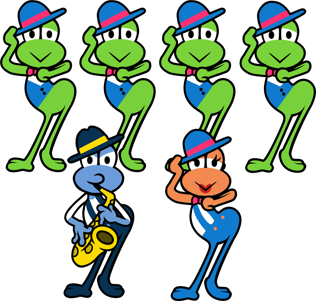 swim in paper flap + frog D.watt 東方 同人CD s-l400.jpg