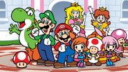 Mushroom Kingdom group photo