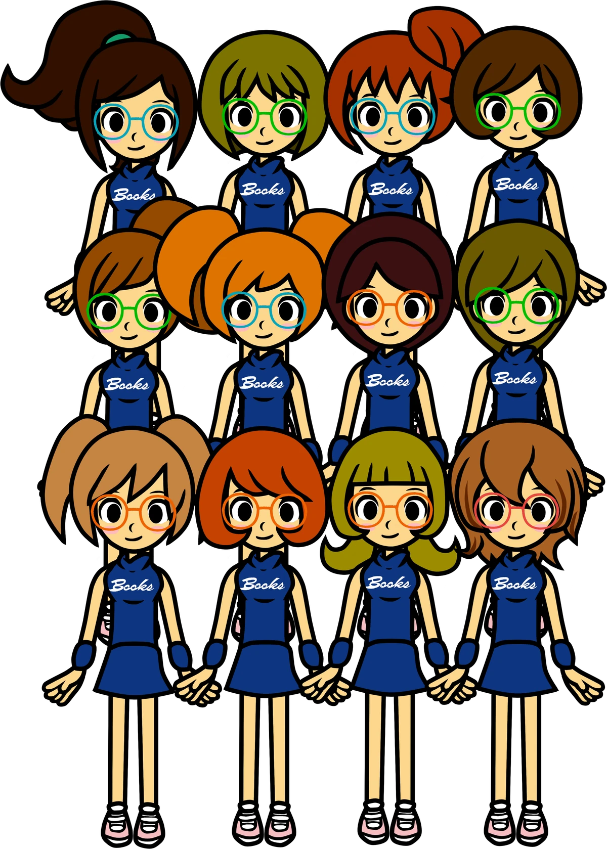School Library Pep Squad | Paper Shin a.k.a Keroro Gunsou Wiki