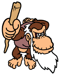 Cranky Kong, Wiki Donkey kong