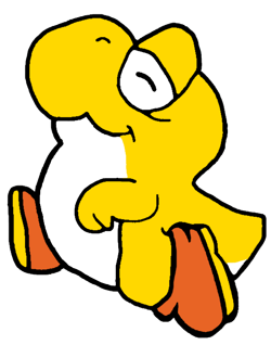 Glowing Baby Yoshi | Paper Shin a.k.a Keroro Gunsou Wiki