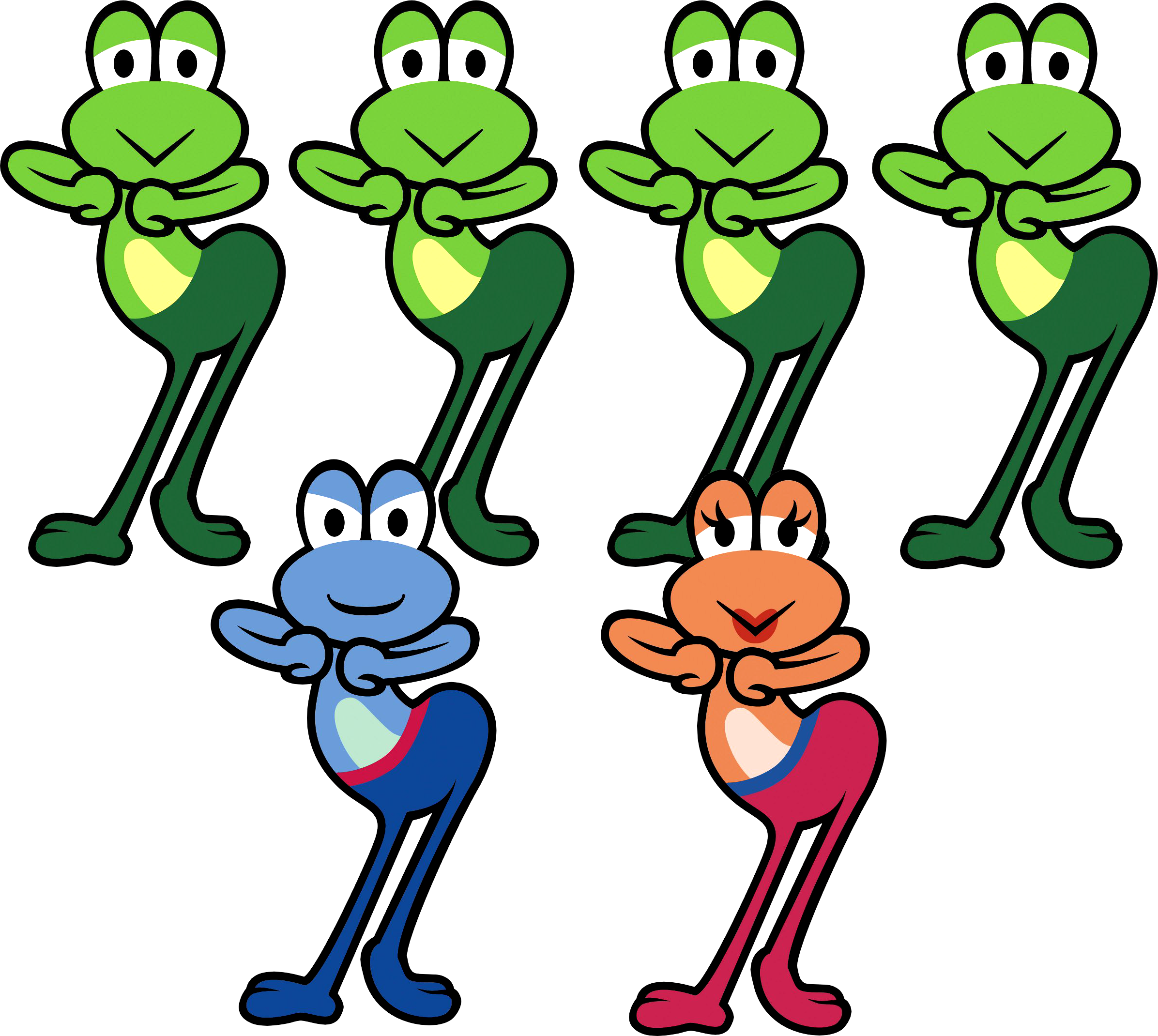 舞台FROGS Froggy (1983) - MobyGames