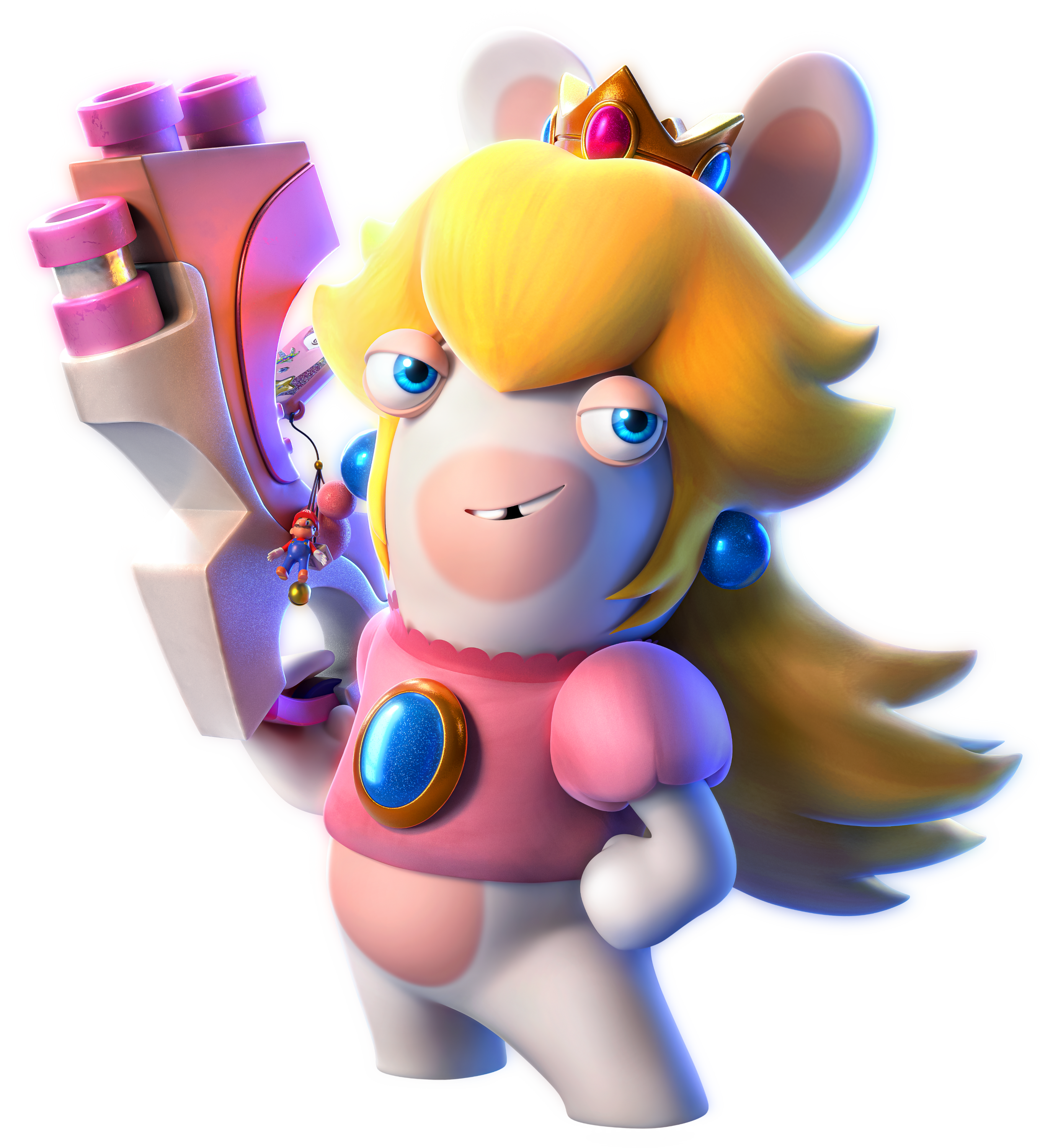 Rabbid Peach | Paper Shin a.k.a Keroro Gunsou Wiki | Fandom