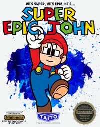Super Epic John (NES) | Paper Shin a.k.a Keroro Gunsou Wiki | Fandom