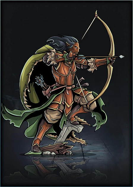 Elf - Ranger - 01 mini (Printable Heroes, Heroes - Set 02) | Papercraft ...