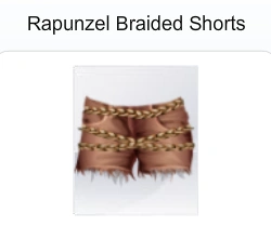 Rapunzel Braided Shorts Stardoll Wiki Fandom