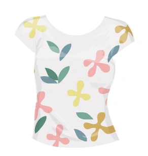 Star Floral Tee main image 1