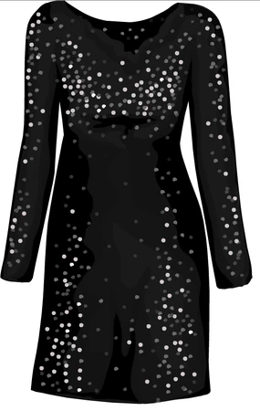 DKNY Black Sequin Dress | Stardoll Wiki | Fandom