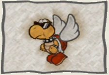 A Paratroopa from the Tattle Log.