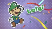 Luigi's introduction in Color Splash.