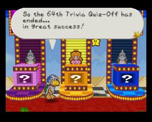 64th Trivia Quiz Off Paper Mario Wiki Fandom